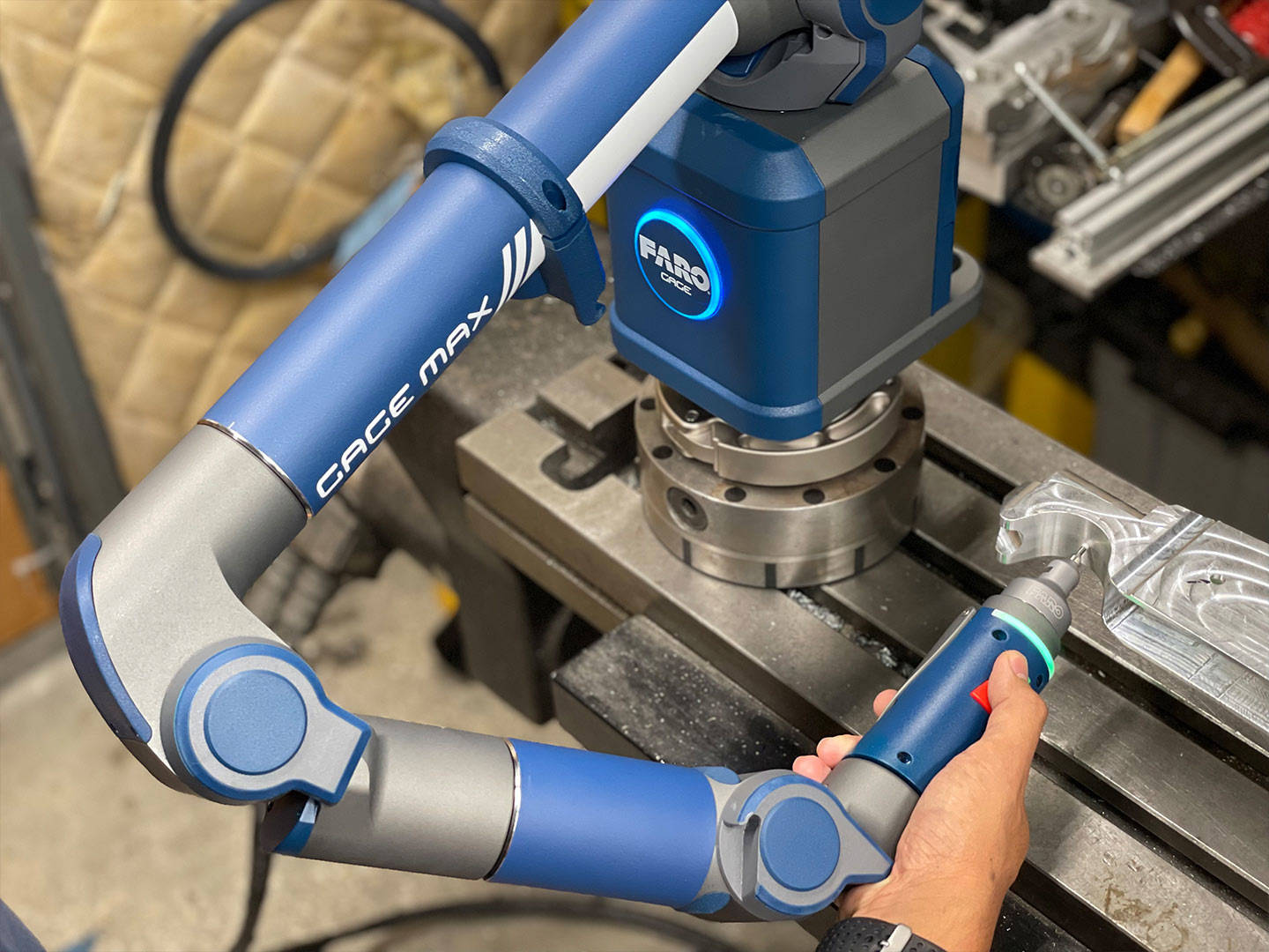 Gage Max FaroArm medici&oacute;n de pieza
