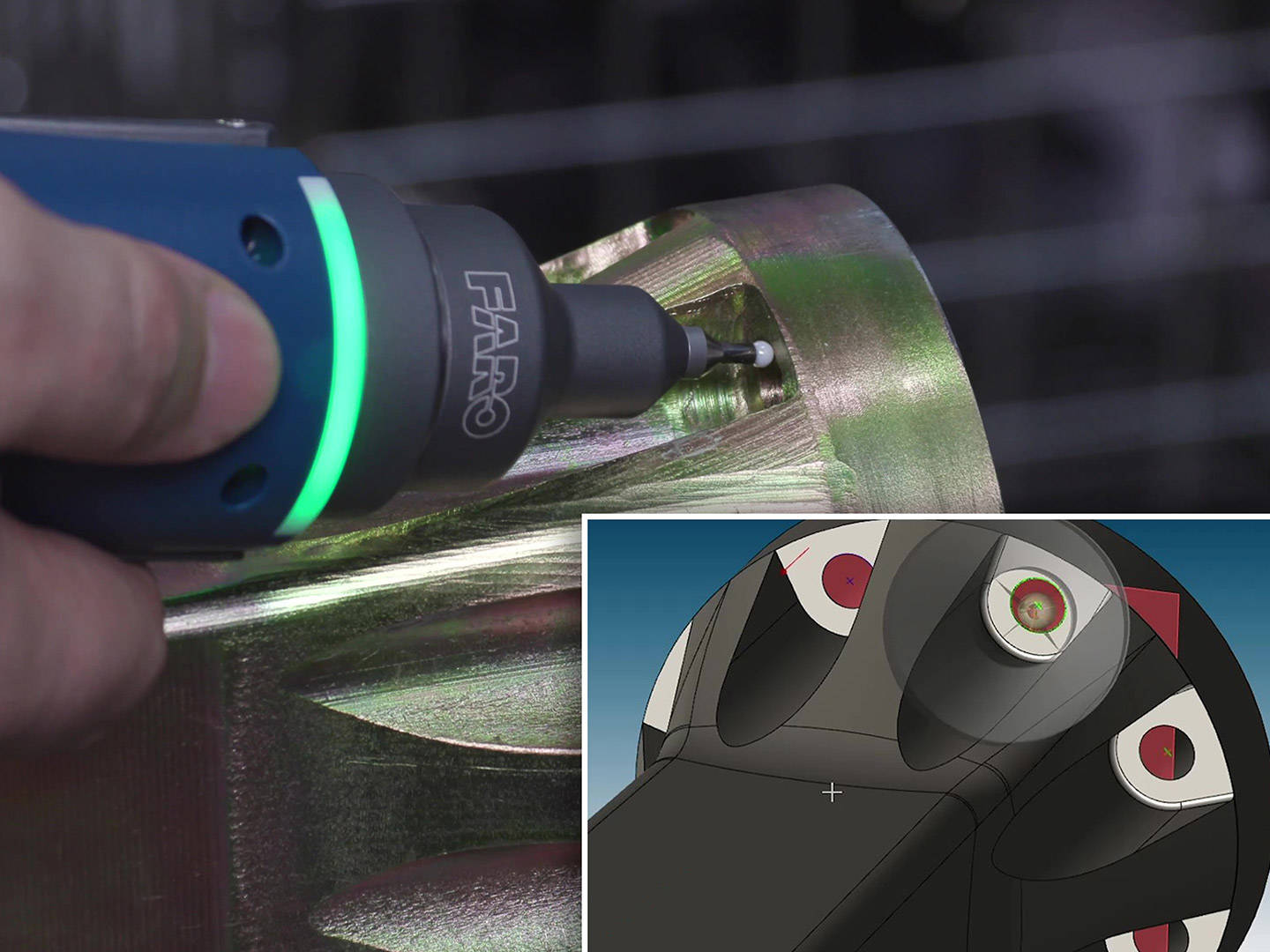 Gage Max FaroArm control dimensional